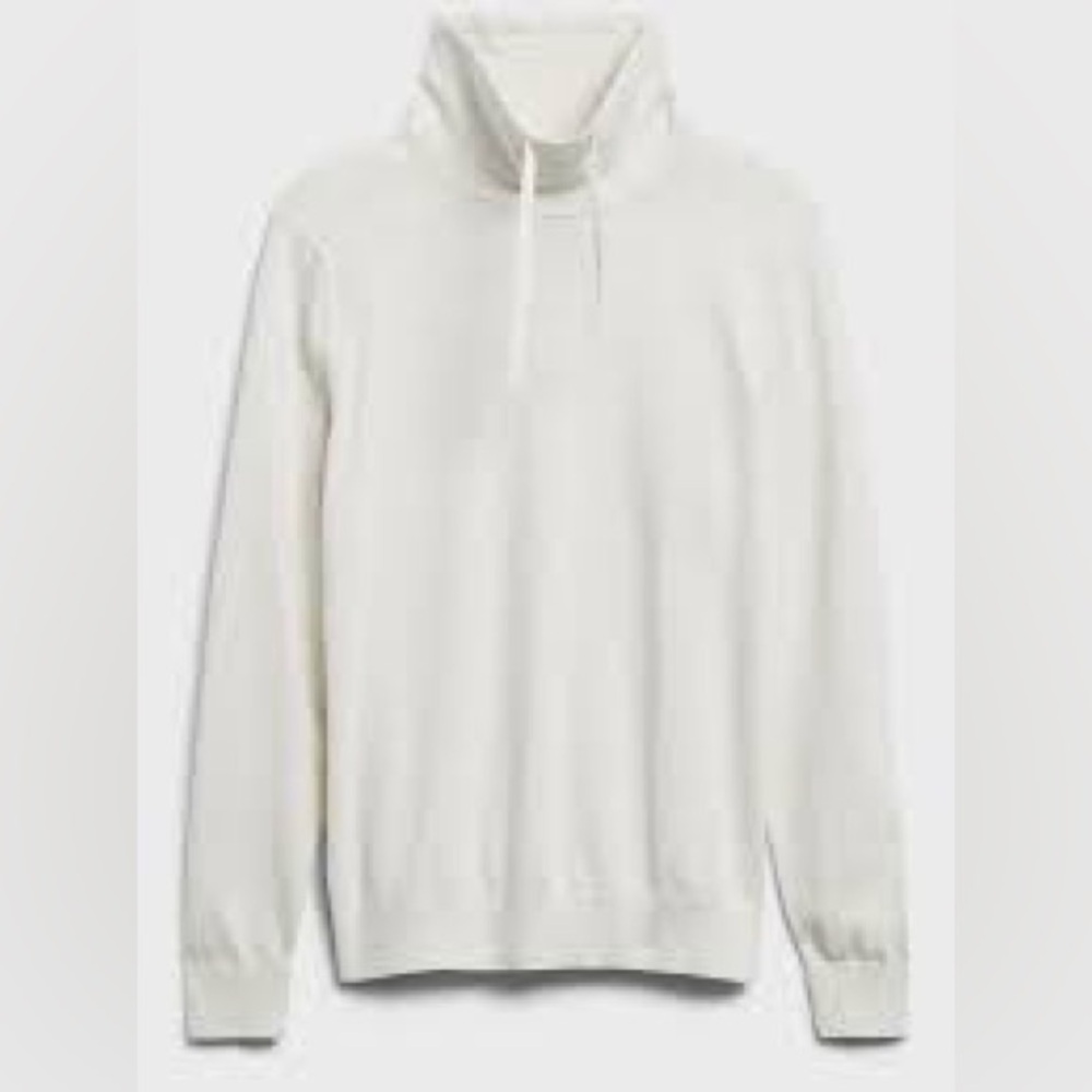 Men’s Banana Republic 100% Organic Cotton Funnel Pullover